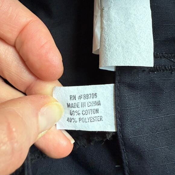 Genuine Gear Military Combat Black Cargo Pants Men’s Large Long - Picture 7 of 10